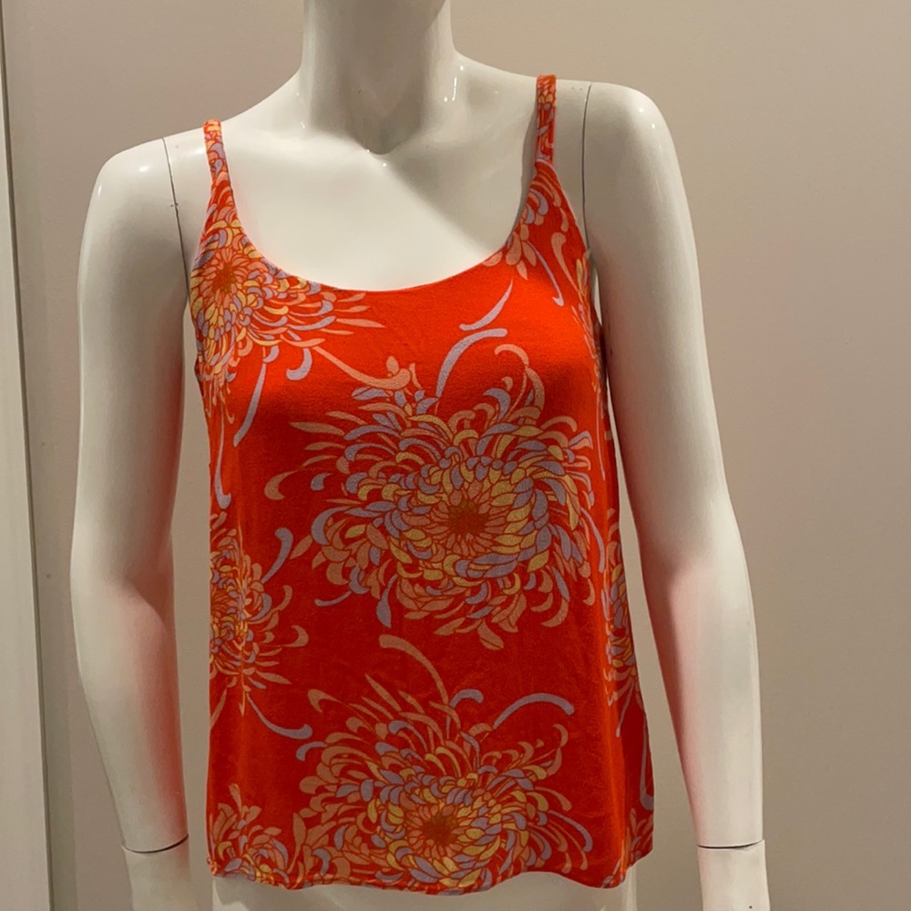 CAbi Floral Tank Top